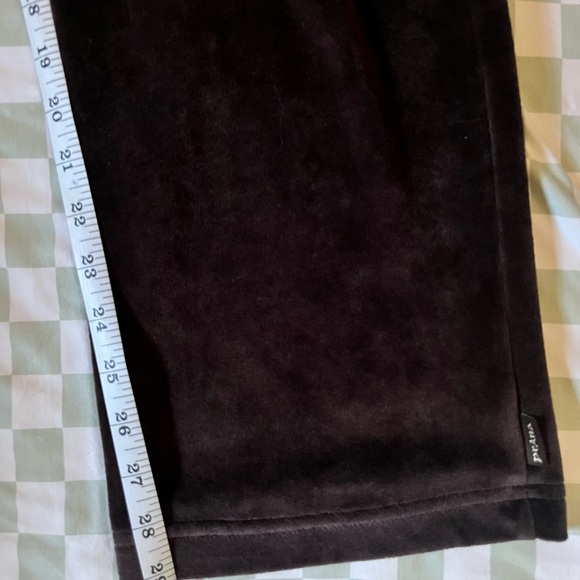 Vintage Prana Brown Velour Matching Track Suit Set - Picture 9 of 16